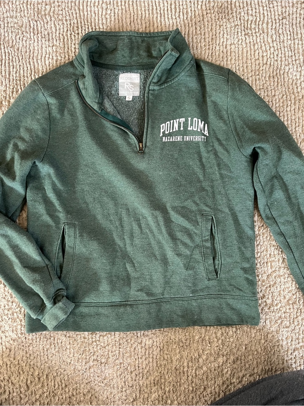 Point Loma Nazaren e University Green Quarter-Zip Sweatshirt